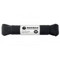 50' Black Polyester 550 Lb. Commercial Paracord